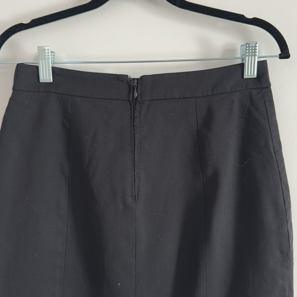Club Monaco Wool Pencil Skirt – Black, Lined, Size 4 - Picture 5 of 6